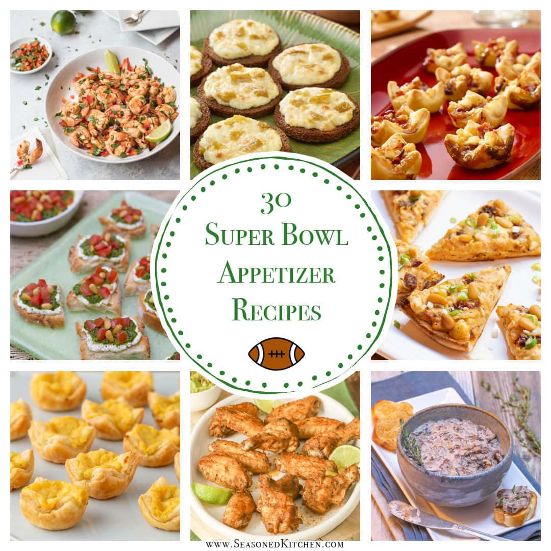 collage of 8 photos showing the variety of recipes in the post