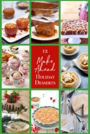 photo collage of 8 dessert recipes