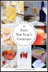 photo collage of 6 cocktails